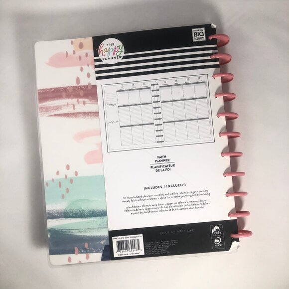 Happy Planner BIG 18 month Faith Planner July 2021-December 2022 - Picture 2 of 15